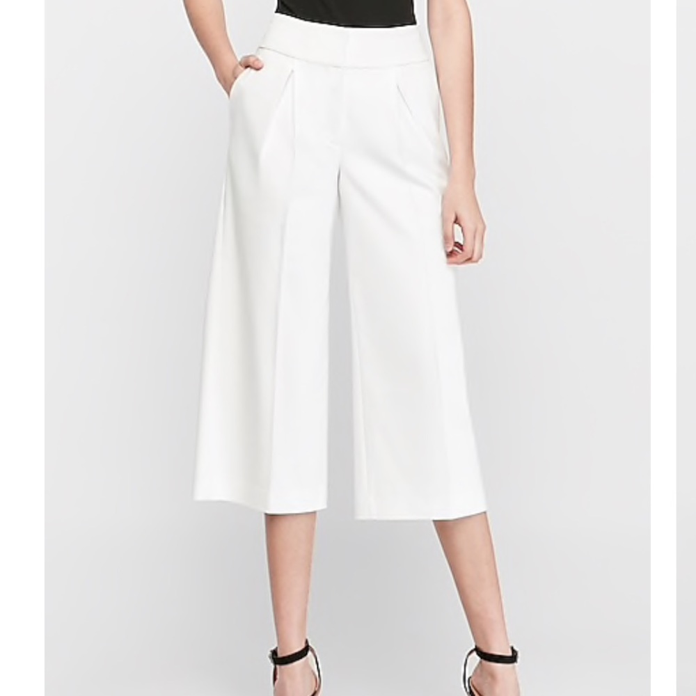 Express Cropped Straight High Rise, Size 4R
